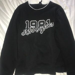 Crew neck sweatshirt